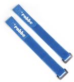 Robbe Modellsport Klettband für Akkuhalterung L 25x300mm mit Silikonauflage (Antirutsch) 2Stk.