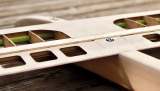 Robbe Modellsport Slider Q High Performance 4-Klappen Segelflugmodell, Sperrholz/Balsa-Holzbausatz "Made in Austria"
