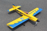 Seagull Models Magic Bird 40e 46" PNP Pylon Racing ARF Modell, mit Dualsky Antrieb, Gelb/Blau