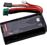 Robbe Modellsport RO-POWER ULTRA LiIo 2500MAH 7,4V 10C 18650 2S1P side by side