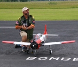 Seagull Models T-28 Trojan 82.5" ARF Warbird Rot/Weiss - 2095mm