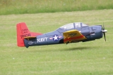 Seagull Models T-28 Trojan 82.5" ARF Warbird Grau/Gelb - 2095mm