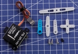 Robbe Modellsport FS 124 BB MG HV Digital Flächen Servo Abmessungs-kompatibel X10 Mini, mit Softstart