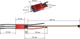 Robbe Modellsport Ro-Control 8-120 V2 3-8S -120(150)A 5-8,4V/10(30)A Switch BEC Regler