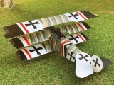 VQ-Model Fokker Dr.1 (schwarz) / 1850mm