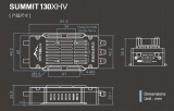 Dualsky SUMMIT 130XHV 130A 5-14S Opto Regler mit Telemetrie (Futaba/Jeti) SBus2,EXBus,SRXL2
