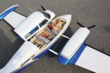 Seagull Models ( SG-Models ) Cessna 310 Giant Twin 81" OHNE Einziehfahrwerk ARF
