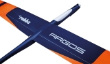Robbe Modellsport ARGOS ARF Voll-CFK 2,75m Elektro Segler Voll-Carbon, Weiss/Blau/Neon Orange