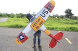 Seagull Models ( SG-Models ) Cessna 195 90" 2288mm ARF "USAF" 35-50cc