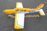 Seagull Models Piper Cherokee 60" 10-15cc ARF Gelb 1533mm