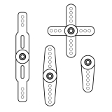 Bay-Tec Micro Servo BT-56 BB/MG Digital 5,6g