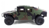 4x4 U.S. Militär Truck 1:10 Camouflage - Teilmetall - Ein technisches Meisterwerk - 16 Kanäle