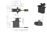 Hitec Servo D71MH - 11,6mm - 4,1kg
