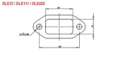 Smoke Adapter für DLE55 DLE111 DLE222 Motoren (und ähnliche)