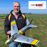 Sabre F-86 EDF Jet Kit 66cm Lasercut Holzbausatz