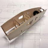 DPR Models Vampire EDF Jet Bausatz 808mm Lasercut Kit
