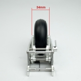 Segler Einziehfahrwerk Alu mit 70mm Rad