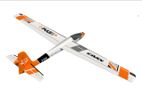 KAVAN Pulse V2 2200 ARF - 2200mm orange - incl. Motor , Regler und Servos