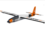 KAVAN Pulse V2 2200 ARF - 2200mm orange - incl. Motor , Regler und Servos