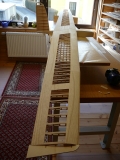 Eleganz Nurflügler mit 3,1m Spannweite CNC Holzbausatz
