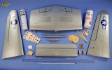 VQ Model P-38 Lightning 2100mm ARF Olive 2 Mot