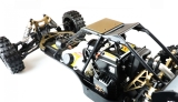 Pitbull X Evolution 2WD Desert Buggy 27ccm CY, 1:5, RTR - Mehr Power dank ChungYang R270 Motor. Stärkere Lenkung dank unseres bewährten Big Scale Servos.