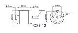ROXXY BL Outrunner C35-42-810kV Solius Heron