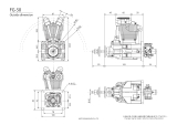 SAITO FG-50 Benzin 4-Takt Motor