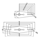 Savov Servo Horn Set (2pcs) Alu High Torque 25T
