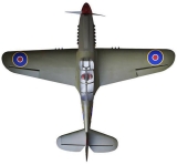 Bay-Tec Seagull P-40 Warhawk Shark 2032mm ARF mit Elektrischem EZFW