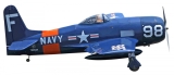 Seagull Model Grumman F8F Bearcat Navy 1800mm 33-45cc Gas ARF