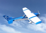 Bay-Tec Seagull Cessna 182 Turbo Skylane ARF 1,75m 69" 40-46 Blau