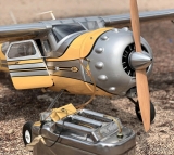 Seagull Models ( SG-Models ) Cessna 195 90" 2288mm ARF "Yellow/Silver" 35-50cc