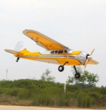 Seagull Models ( SG-Models ) Cessna 195 90" 2288mm ARF "Yellow/Silver" 35-50cc
