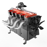 TOYAN FS-L400BGC 4-Cyl Gas Engine 4-Stroke Kit