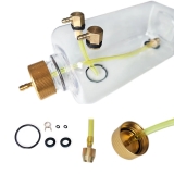Benzin Tank PET 360ml Rot / Gold