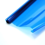 Bay-Tec Bügel-Folie - Transparent-Blau Breite 64cm - je m