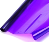 Bay-Tec Bügel-Folie - Transparent-Violett - Breite 64cm - je m