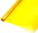 Bay-Tec Bügel-Folie - Transparent-Gelb - Breite 64cm - je m