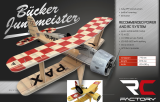 RC-Factory Bücker Jungmeister - Olympionic - 775mm
