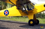 VQ-Model Aircraft J3 - CUB U.S. ARMY Yellow U.S. ARMY 46 size EP-GP - ARF - 1620mm