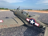 VQ-Model A-24 Banshee (Dautless SBD) .46 1540mm EP-GP mit Piloten und Waffen – ARF