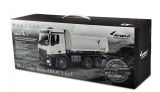 Mercedes Arocs LKW Kipper PRO Metall 1:18, 2,4GHz RTR weiß