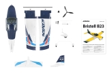 KAVAN Bristell B23 1600mm ARF - Blau
