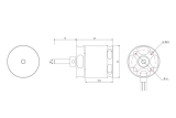 KAVAN Brushless-Motor PRO 2225-1600KV 22mm 34,5g