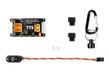 KAVAN Smart PRO T75 Doppelbatterie-Weiche 20A mit Telemetrie-Expander - KAVAN/FrSky Fport, Duplex EX, Futaba S.BUS2, Multiplex MSB, Graupner Hott, PowerBox P2Bus (Strom, Spannung, Kapazität für beide Eingänge)