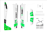 KAVAN Pulse V2 2200 ARF - 2200mm grün - incl. Motor , Regler und Servos