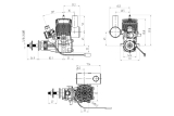 Benzinmotor NGH GT-17 17CC 2-Takter mit W/Rcexl CDI Zündung