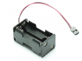 Batterie-Box mit JR-Buchse für 4 x AA Zellen