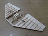 CNC Holzbaukasten F-20 Tigershark M 1:11 für WEMOTEC Mini Fan Evo